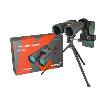 Фотобинокль Levenhuk Kelvin Snap 12x50