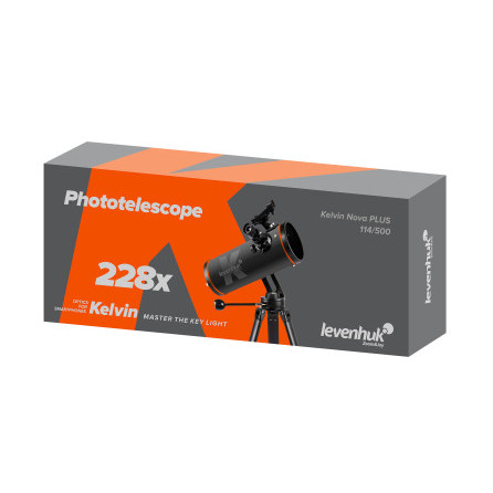 Фототелескоп Levenhuk Kelvin Nova PLUS 114/500