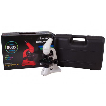 Микроскоп Levenhuk Rainbow 50L Moonstone/Лунный камень