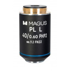 Объектив MAGUS 40HP 40х/0,60 Plan L фазовый PHP2 ∞/1,2 WD 3,5 мм